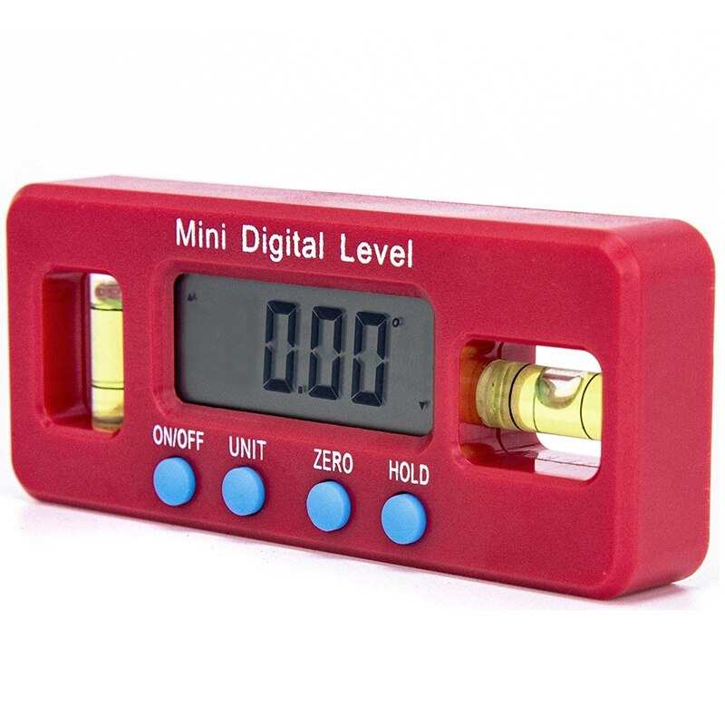 100Mm 360 Degree Mini Digital Protractor Goniometer Electronic Level With Magnetic Bottom Angle Measuring Tool