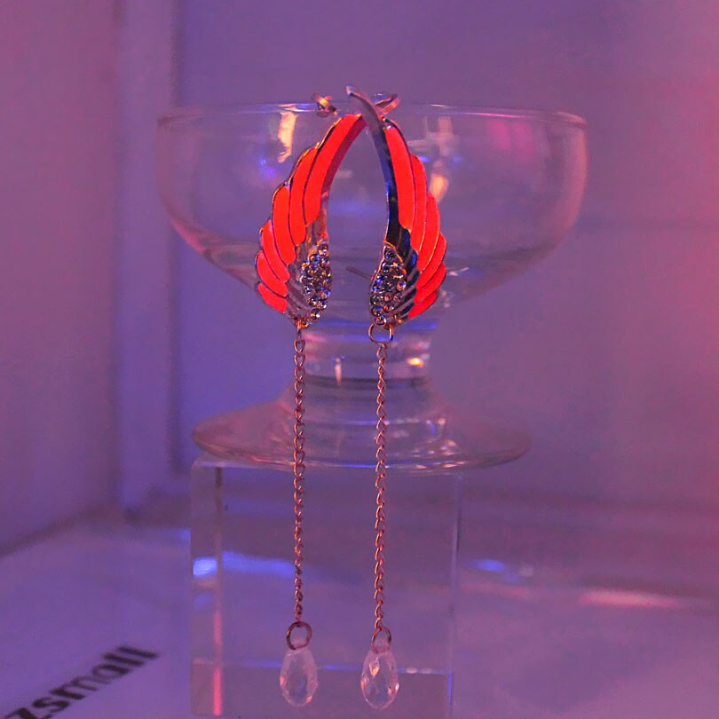 Boucles d'oreilles, clip, boucles d'oreilles, Clip, boucles d'oreilles, lueur dans la nuit, clip, boucles d'oreilles, pour femmes et filles