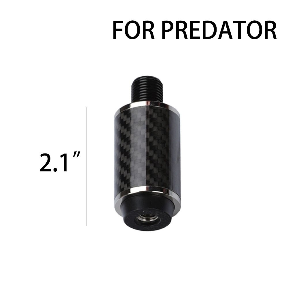 MEZZ PREDATOR Billiards Pool Cue Extension High Carbon Extension Billiard Accessories for MEZZ PREDATOR: 2.1-PREDATOR