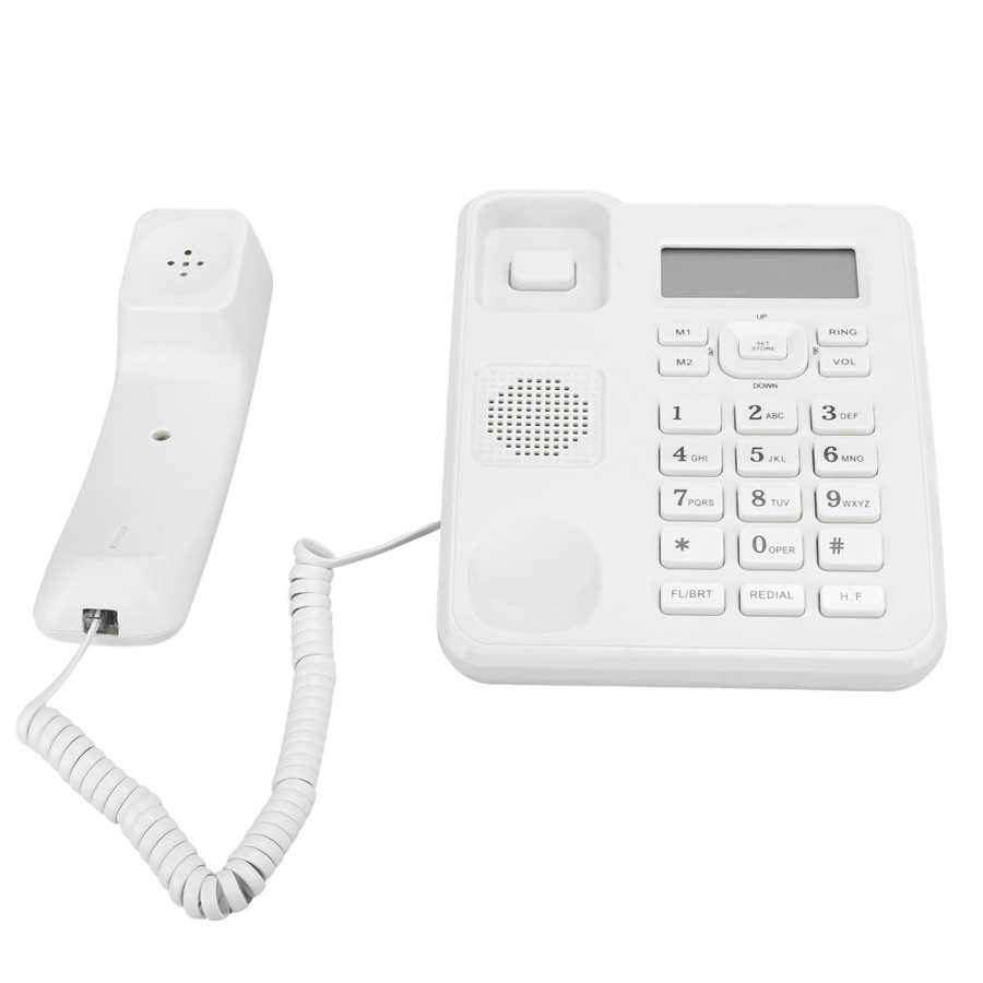 Thuis Vaste Telefoon Desktop Snoer Vaste Telefoon Huishouden Telefoon Met Caller Id Functie Voor Home Office Hotel Business