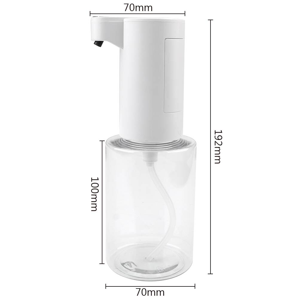 Hilife berøringsfri skum væske dispenser smart sensor automatisk håndvask sæbe dispenser til køkken badeværelse 350ml