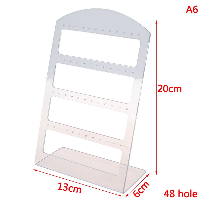 Oorbel Display Stands voor Verkoop, Oorbel Rack Display Houder Stand, Sieraden Display voor Verkoop Oorbel Kaarten, Armbanden, Ringen, Kettingen 15 B x 6 D x 15,5 H (30 Haken