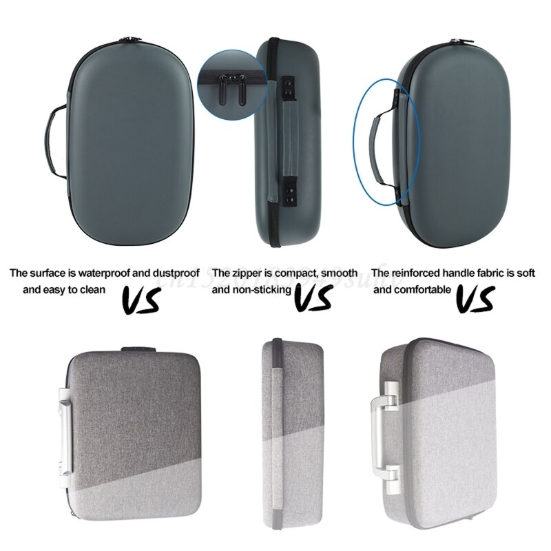 Draagbare Eva Opbergtas Reizen Beschermhoes Carrying Box Cover Voor-Oculus Quest 2 Virtual Reality Systeem Accessoires