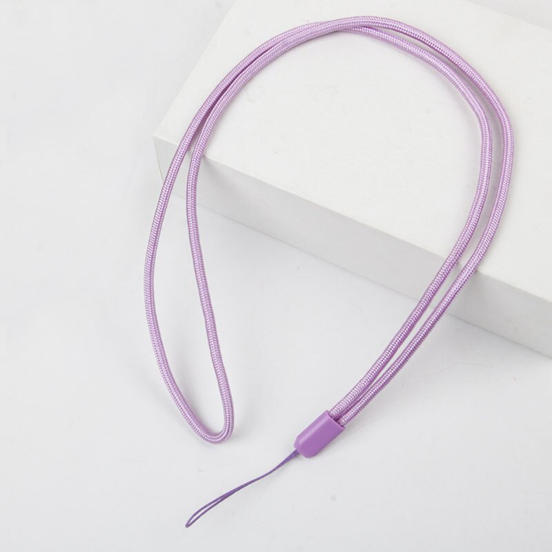 50-500 STUKS lange Nylon Lanyard Mobiele Telefoon Opknoping Strap Mobiele Telefoon Datachable Hals Bandjes Flexibele Sling Ketting Touw