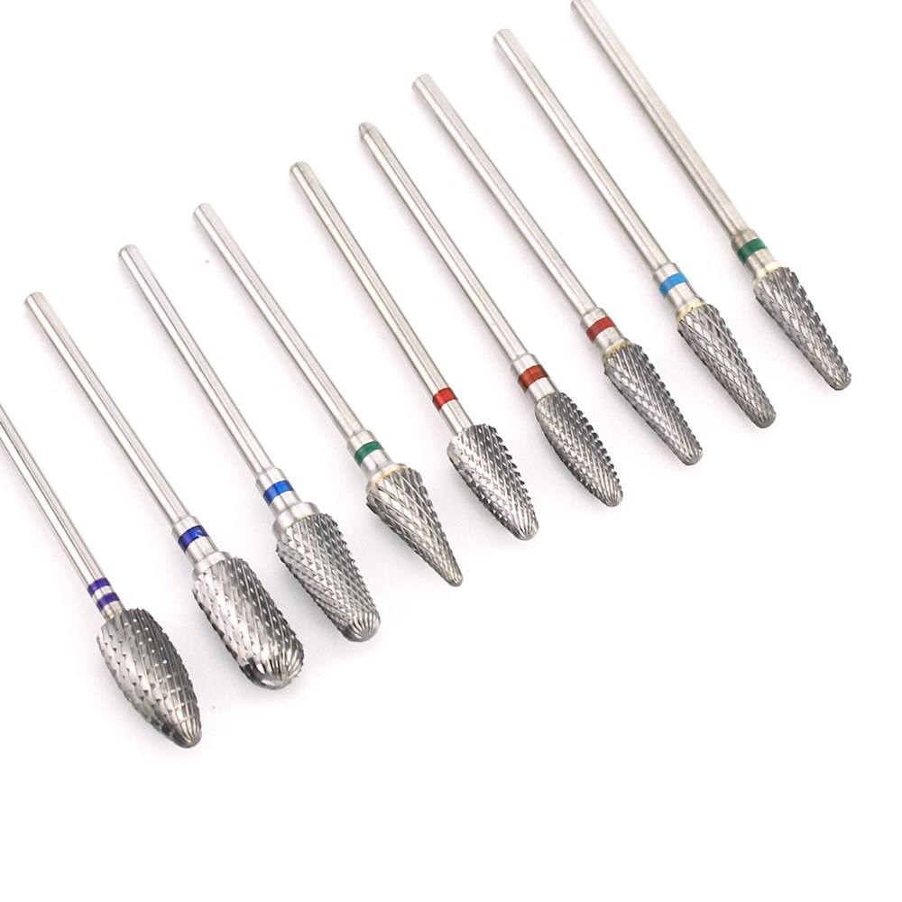 1pcs Carbide Milling Cutters Tungsten Burr Nail Drill Bit Electric Rotary Manicure Machine Files Nail Art Tool Accessories