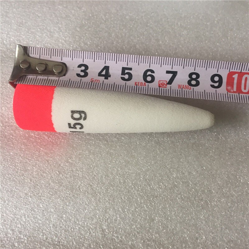 3 st/lot fiskeflöte 15g 20g 30g eva flytkraft inline bobber flöte för havsfiske bete float karp fiskeredskap tillbehör