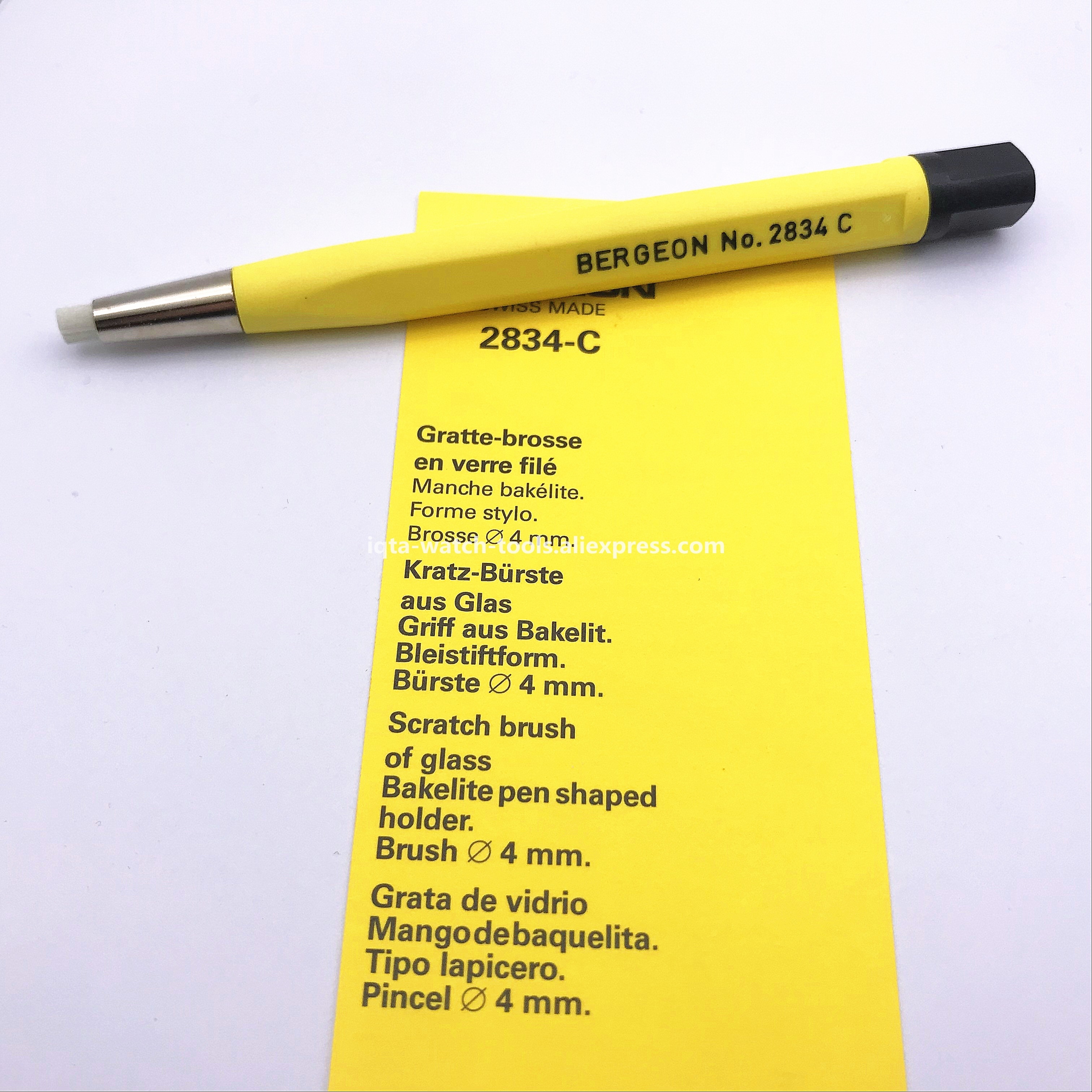 Bergeon 2834-C Scratch brush of glass For watchmaker scrach remove Tool