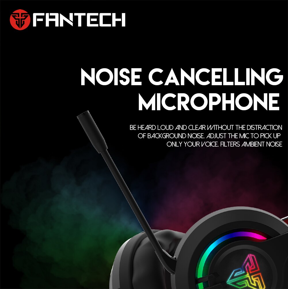 Fantech HG20 PS4 Headset Casque Wired Pc Gamer Stereo Gaming Hoofdtelefoon Met Microfoon Rgb Verlichting Voor Xbox One/Laptop tablet