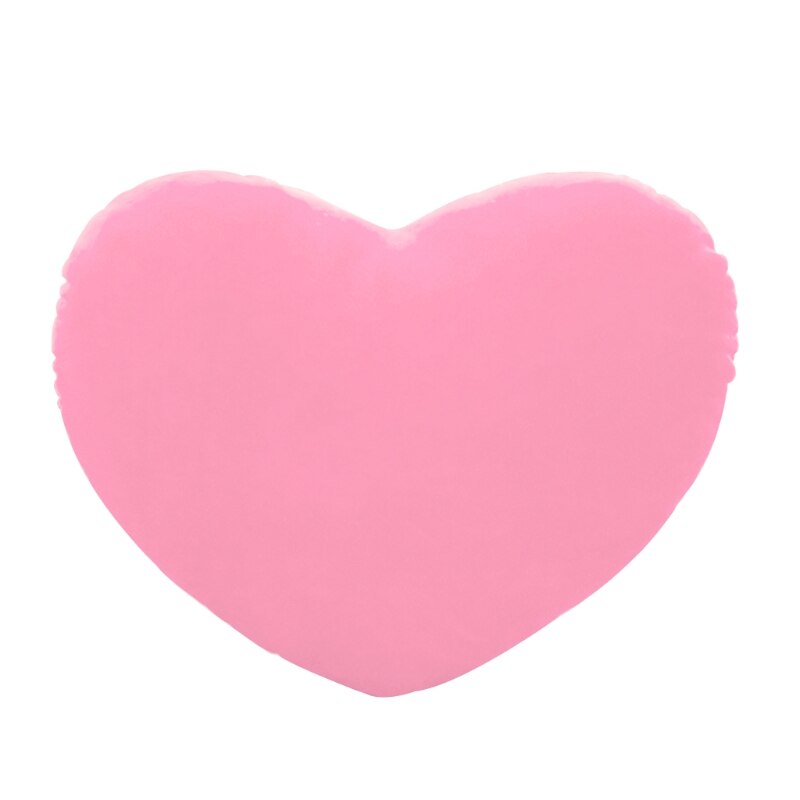 20cm hjerteform dekorativ kastepude pp bomuld blød dukke elsker: Lyserød