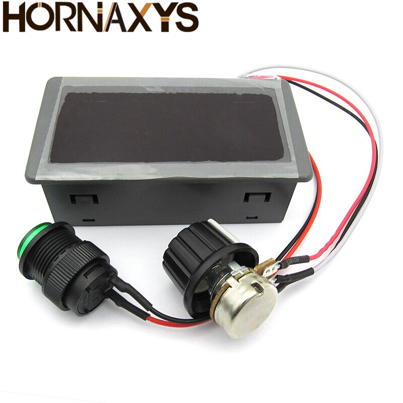 16kHz DC 6V-30V PWM DC Motor Speed Controller Adjustable LED Motor Speed Regulator Fan Light Dimmer Control Switch 12V 24V 6A 8A