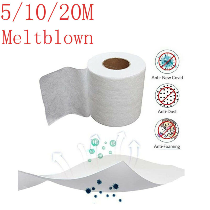 Meltblown tela no tejida DIY boca Craft filtro interlineado tela