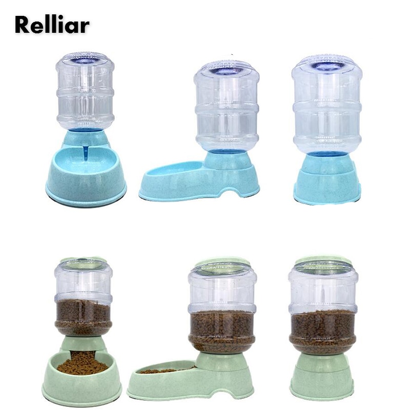 Automatische drinkbakken voor huisdieren, katten en honden, 3.8l voerbakken, drinkbakken voor huisdieren, voerbak voor huisdieren, waterbak voor huisdieren, automatische drinkbakken voor honden