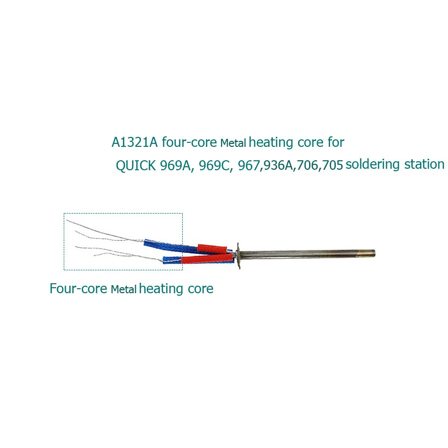 Original QUICK A1321A Metal Heater for QUICK 936A 969A 706 705 969C 967 soldering station