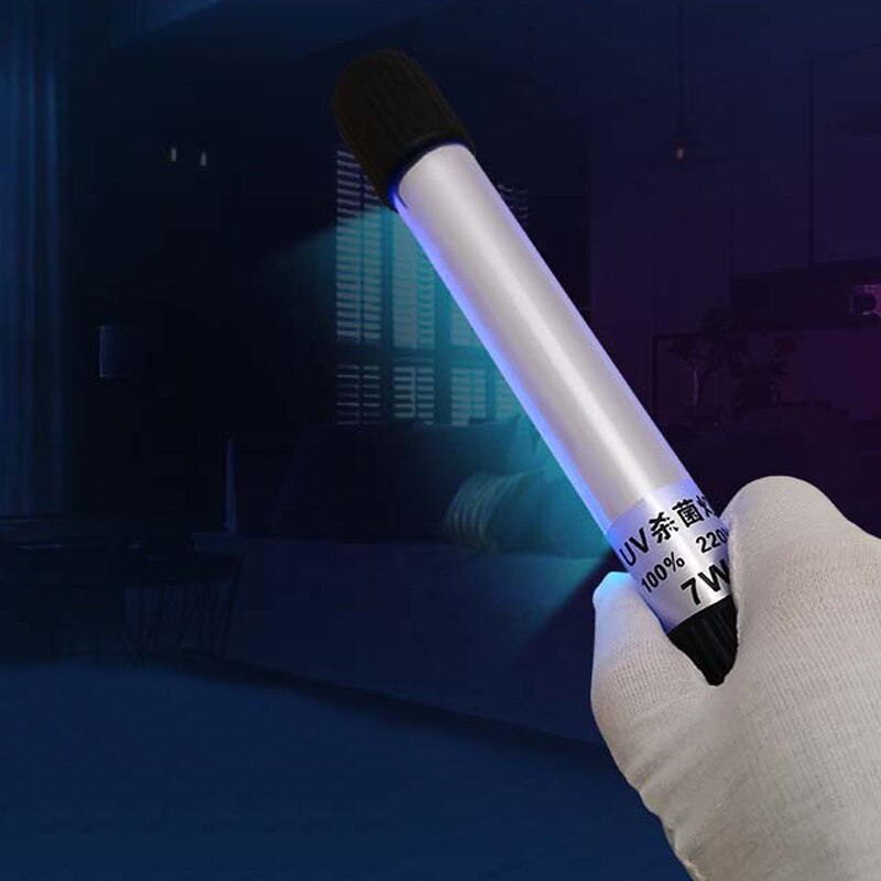 Uv Sterilisator Draagbare Uv Lamp 254nm Desinfectie Ultraviolet Zaklamp 220V Handheld Kiemdodende Lamp Uvc Sterilisatie