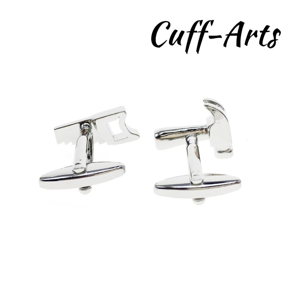 Cufflinks for Men Hammer and Saw Tools Cufflinks Mens Cuff Jewelry Mens Vintage Cufflinks by Cuffarts C10301