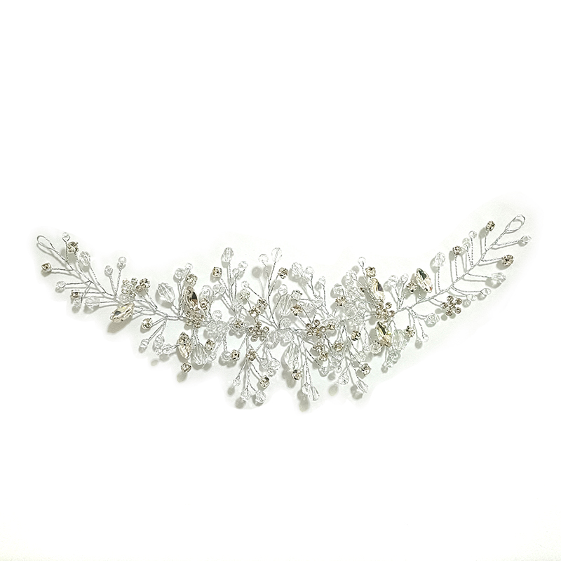 Parel Kristal Haarband Bruiloft Haaraccessoires voor Bruids Bloem Hoofddeksel Hoofdbanden Vrouwen Bruid Haarversieringen Sieraden