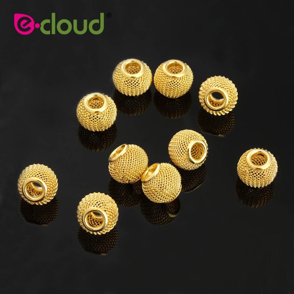 Tresses circulaires ajourées 10-20 pièces/sac | Perles de cheveux pour tresses, rereticulées, à la , bricolage, perles pour tresses, bijoux de cheveux