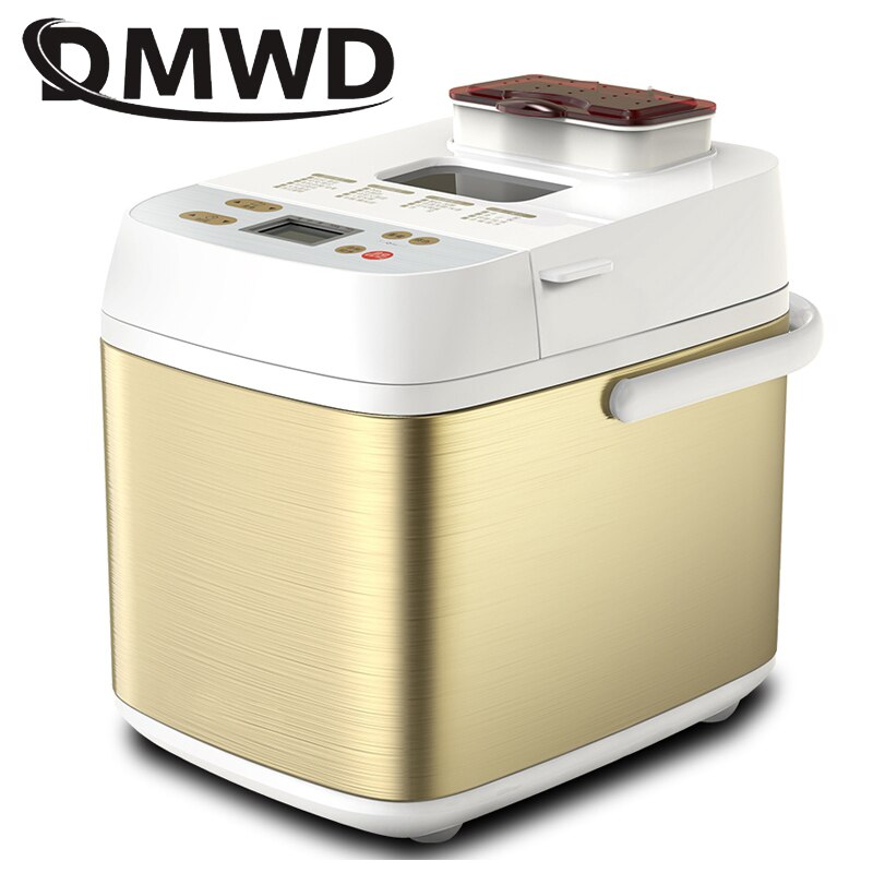 DMWD Automatische Multifunctionele mini Brood Maker Intelligente Gebruiksvriendelijke Brood bakken Machine Breadmaker Koken Gereedschap 550 w EU ONS