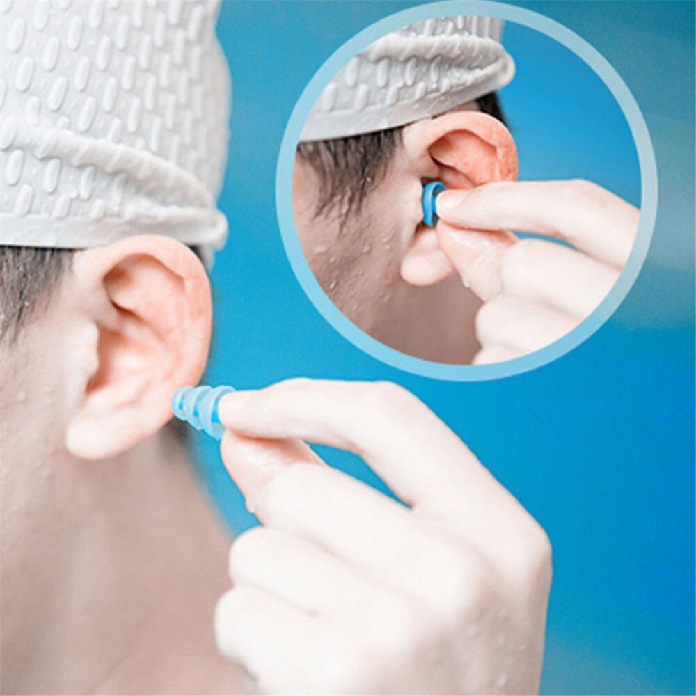 2Pairs Soft Foam Oordoppen Geluidsisolatie Gehoorbescherming Oordopjes Anti-geluid Slapen Stekkers Reizen Foam Soft Noise reductie