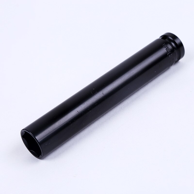 1/2" Drive Metric 17mm 18mm 19mm 21mm 22mm 24mm Black Pneumatic Hex. Socket Extra-Deep Socket in 15cm 20cm Length 6-Points