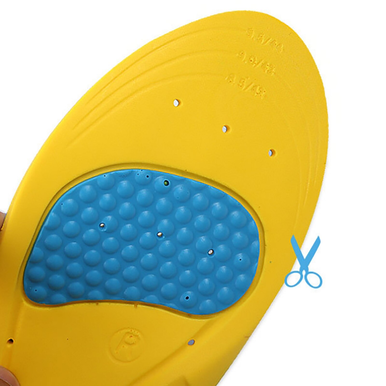 2 pezzi inserti per scarpe Unisex plantari sportivi plantari scarpe di supporto solette assorbimento degli urti soletta per scarpe da uomo da corsa per piedi