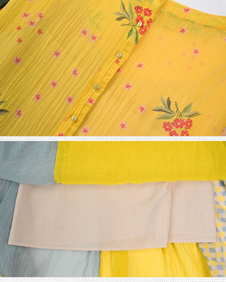 ZUOMAN-vestido Midi Floral de seda de morera para mujer, ropa de primavera y verano, holgado, 4XL talla grande, ceñido, , para