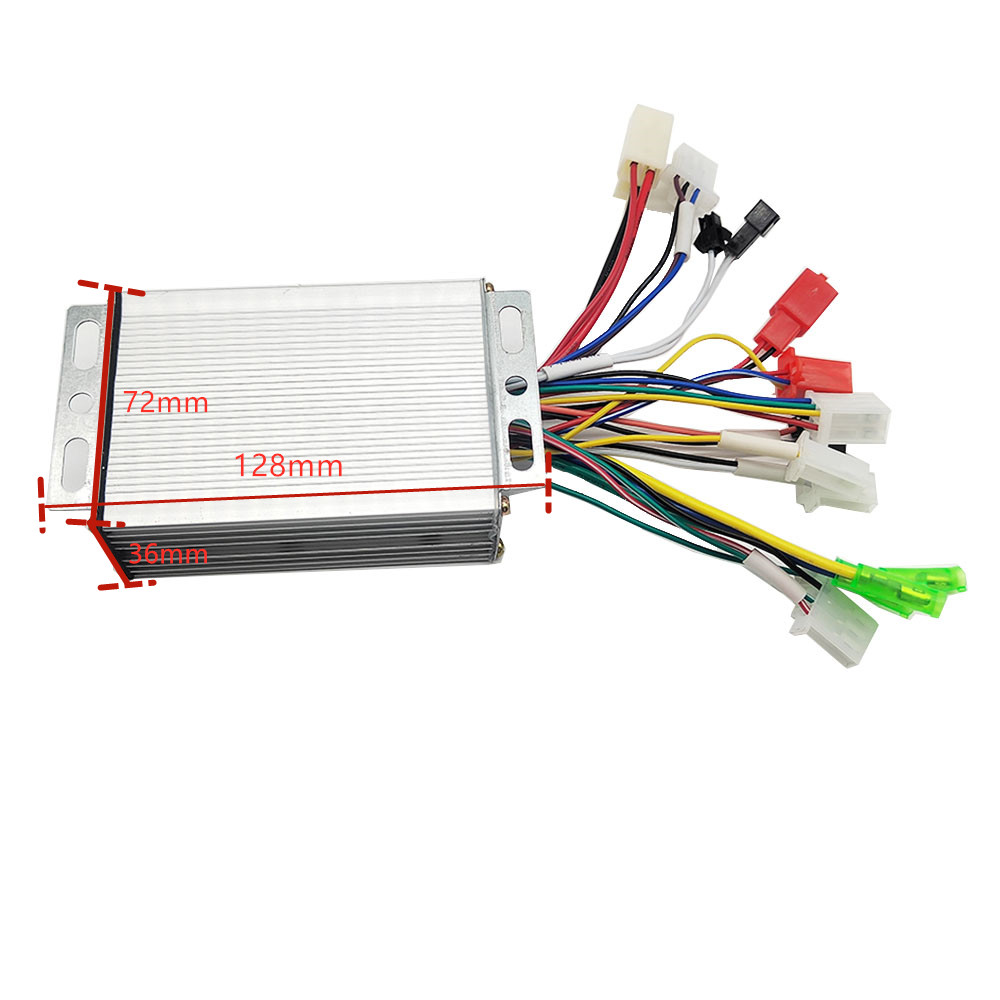 36 V/48 V 350 W e-bike Borstelloze Controller voor Elektrische Fiets E-scooter Dual Mode sensor/Sensorloos