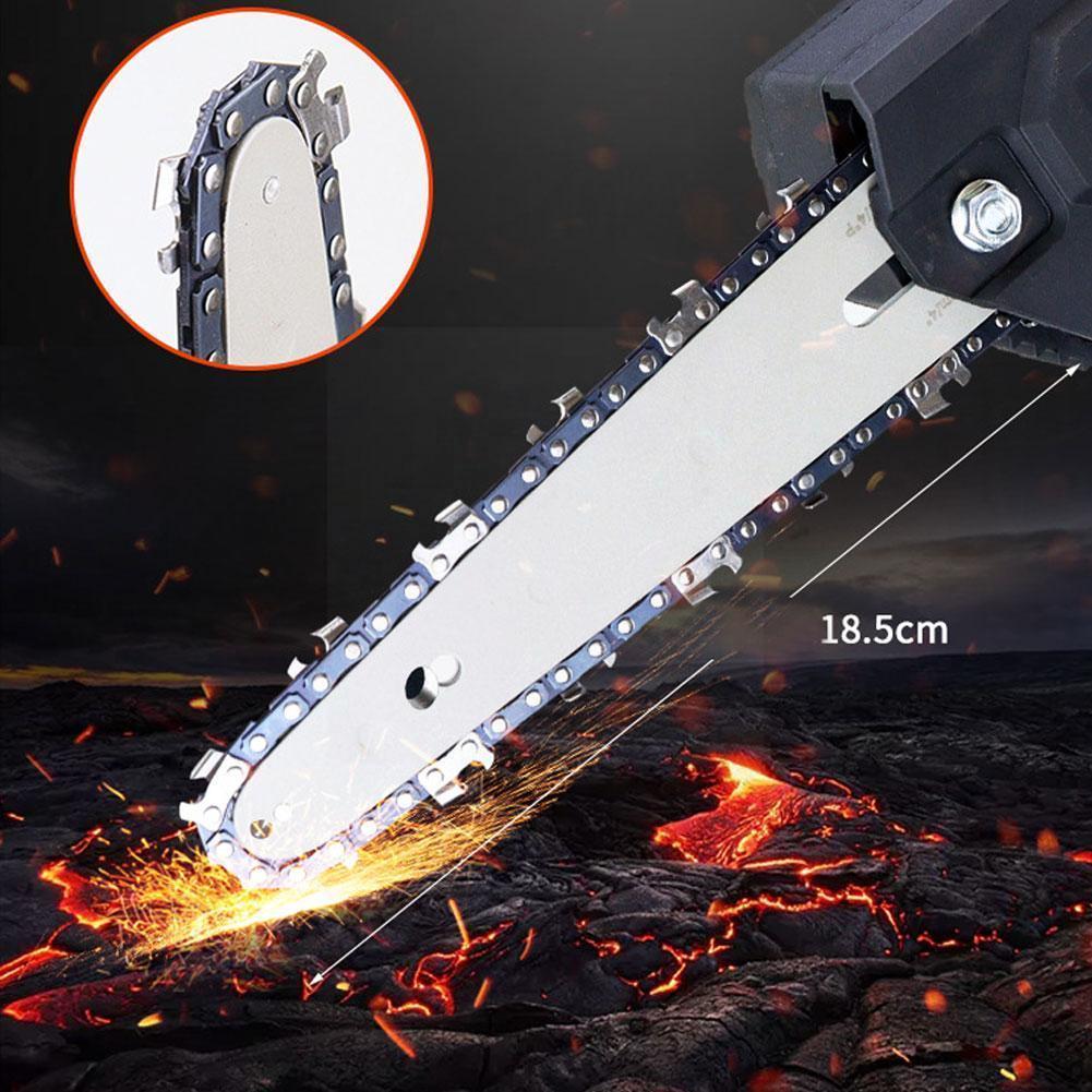 Hand-held Pruning Saw Rechargeable Small 6-inch Electric Logging One-hand Mini Saw Garden Woodworking Electric Chain Sa B9x0