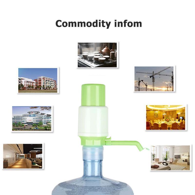 Hand-Pressed Drinking Water Pump with Sealing Valve Innovative Vacuum Action Easy to Pump Barreled Drinking Water Pump