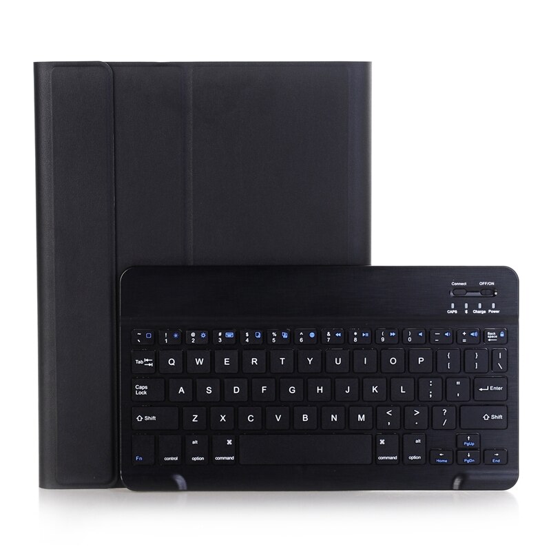 Keyboard Case For Ipad 2/3/ 4, 360 Degree Rotating Case With Detachable Wireless Bluetooth Keyboard For Ipad A1395/ A1396/ A13: Black