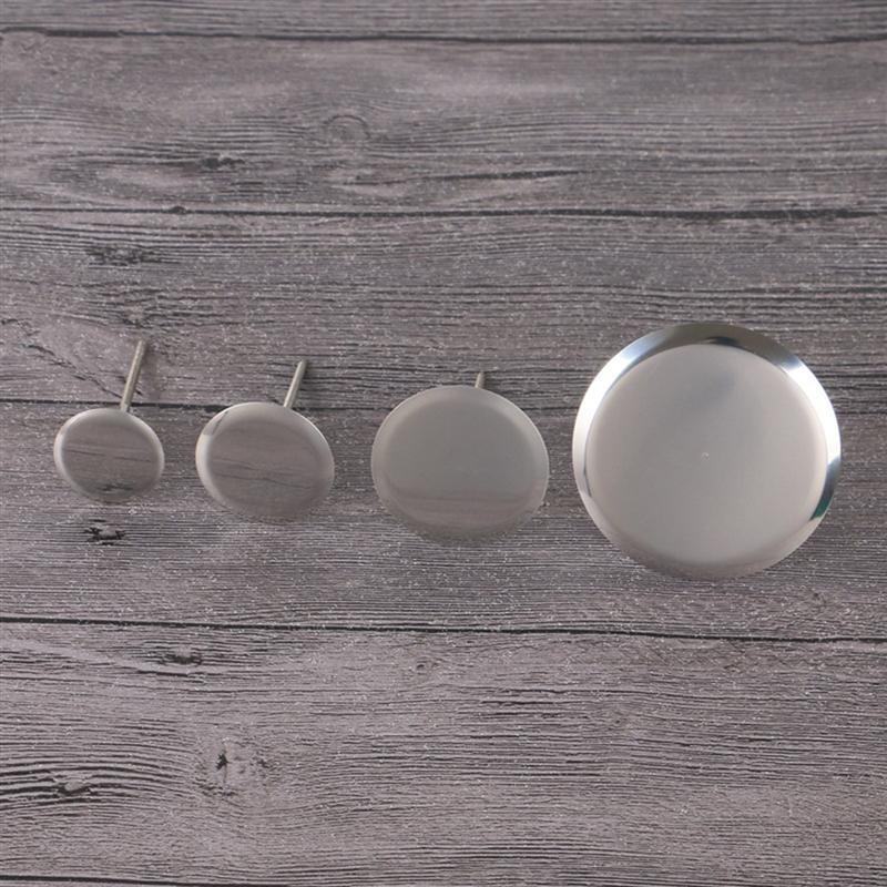 4 Stuks Rvs Cake Bakken Verwarming Core Bloem Decoreren Nagels Cake Cupcake Decor Gereedschap (L, diameter 5 Cm)