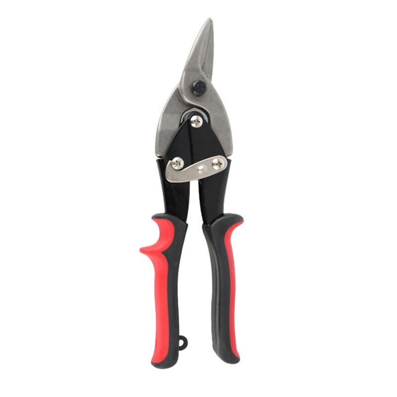 10 Inches Compound Action Aviation Tin Snip Aviation Shears Straight/Left/Right Cut Metal Shears Durable: Left cut