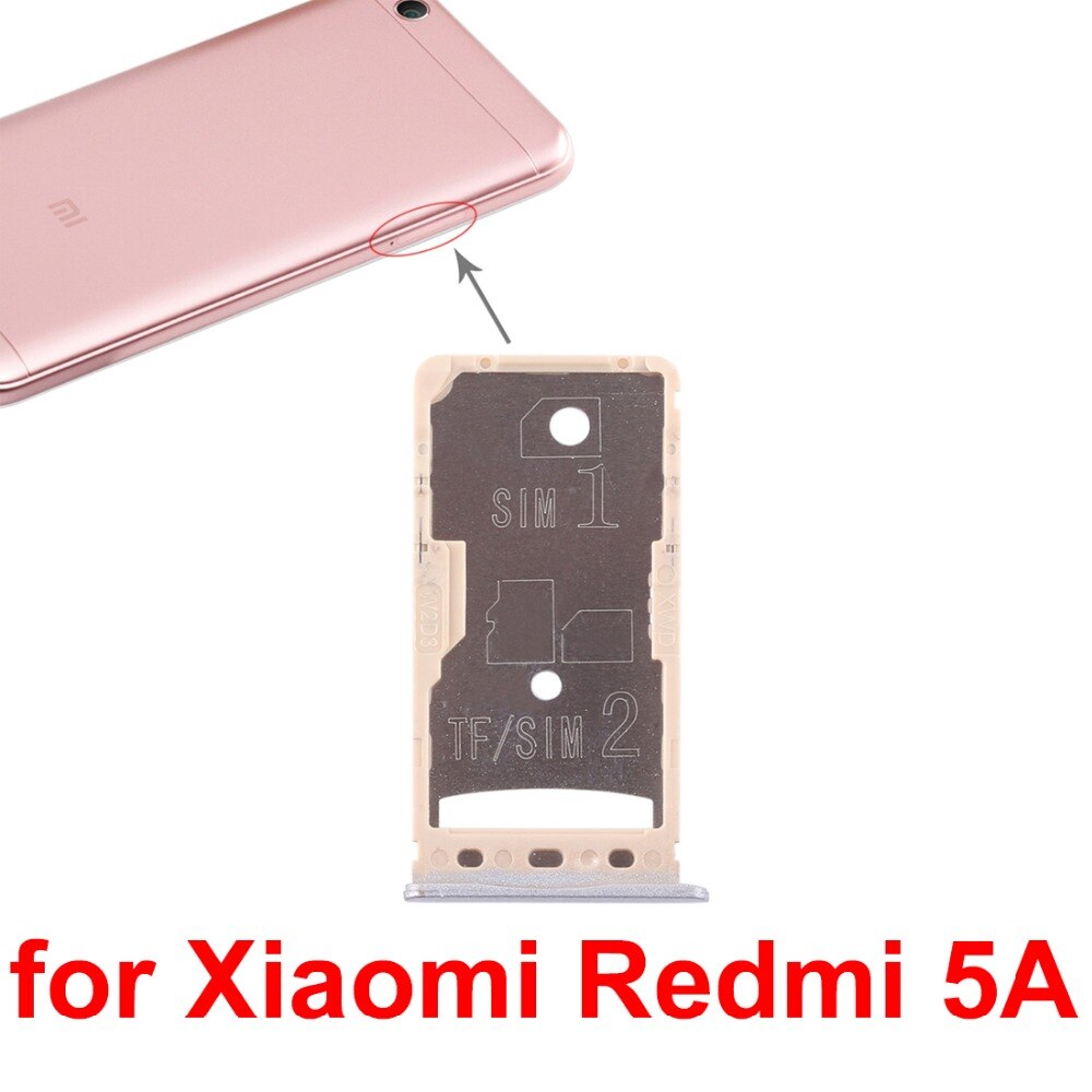 SIM Card Tray\Micro SD Card Tray For Xiaomi Redmi 5\Redmi 5A