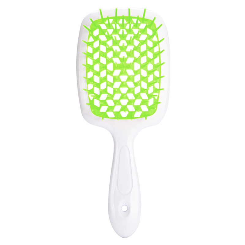 Peine con cojín de aire, peine para el cabello enredado, cepillo para desenredar el cabello, peines de masaje, cepillos para el cabello rizado húmedo, herramienta de estilismo para peluquero, 1 ud.