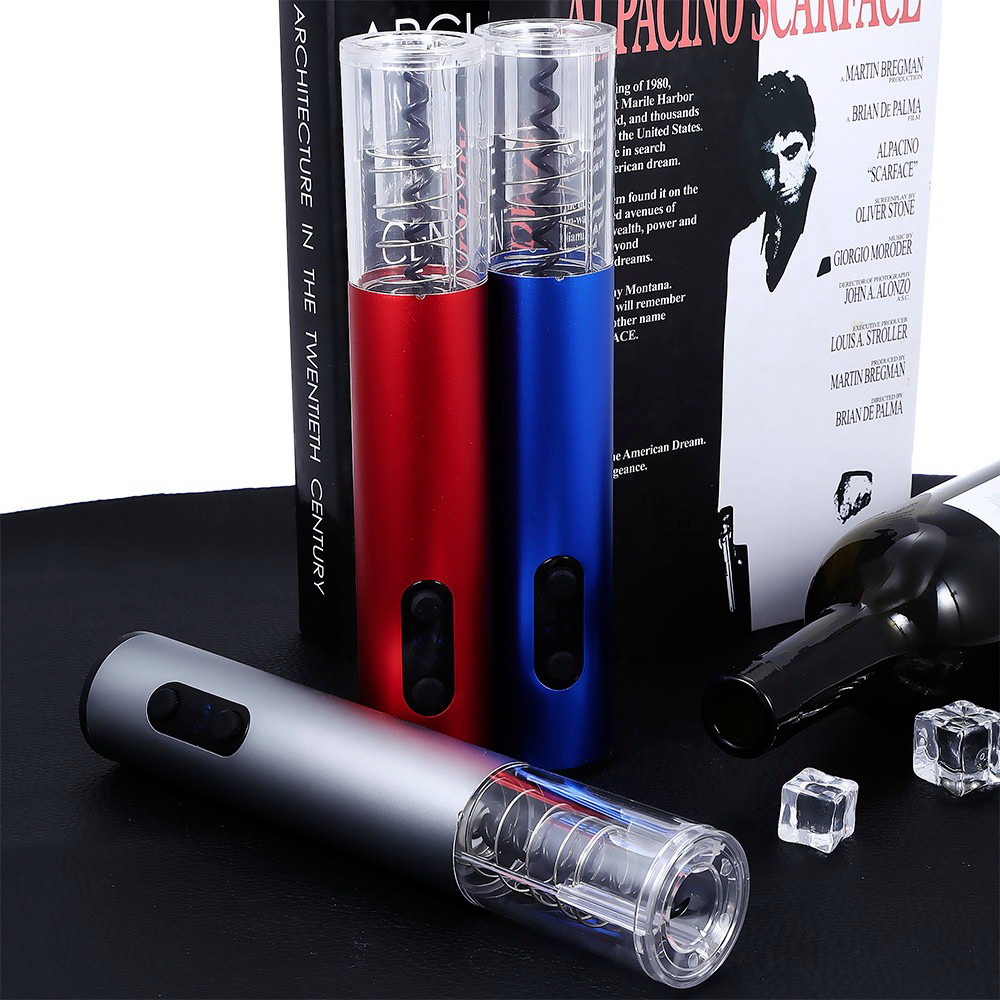 Electric Wine Bottle Opener Corkscrew Cork Remover Cordless Battery Operated 6104018060