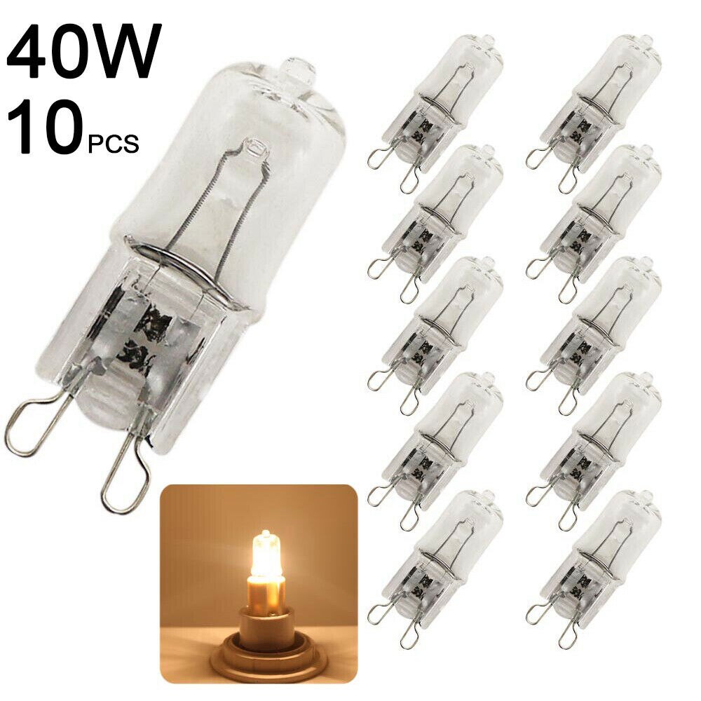 10Pcs Vervanging 230V 40W G9 Halogeen Lampen Capsule Led Lamp Warm Wit Verlichting Lampen Hoge Helderheid
