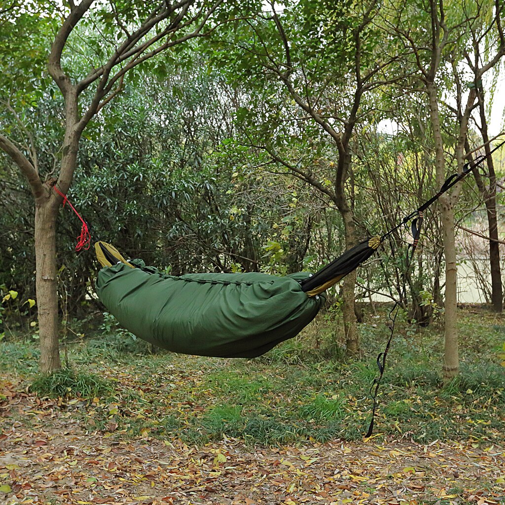 Lightweight Hammock Underquilt Camping Quilt, Full Length Cotton Under Blanket