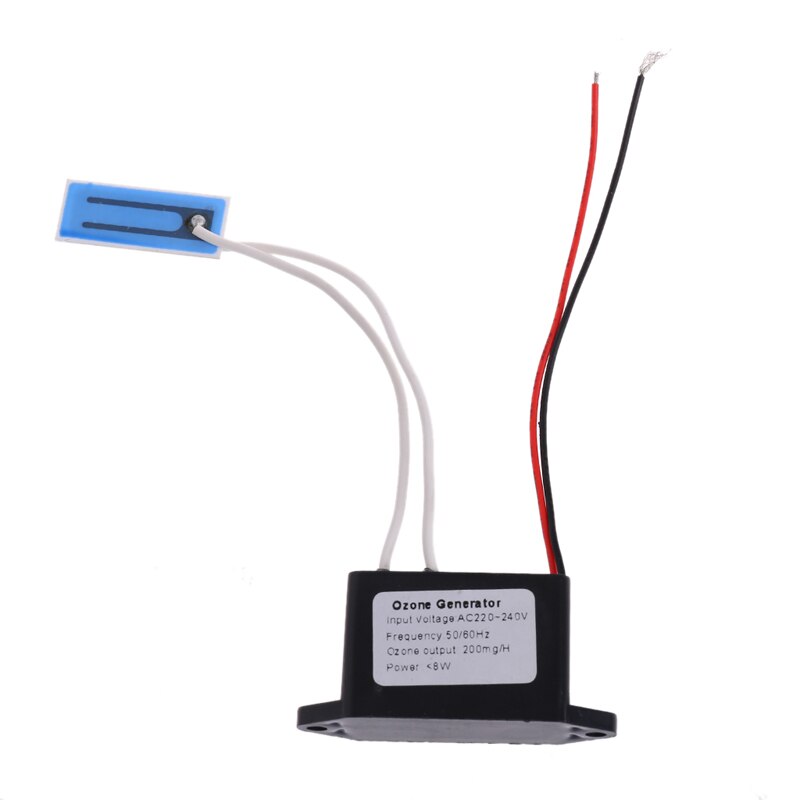Generador de ozono casero DIY AC 220V purificador de aire desodorante Densidad de salida 200 mg/H: 220V