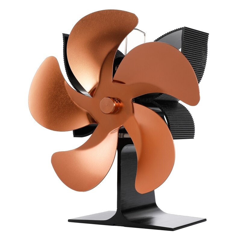 VODA 4-Blade Warmte Aangedreven Kachelventilator voor VODA 4-Blade Warmte Aangedreven Kachelventilator voor