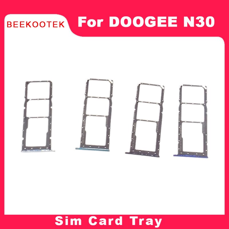 Originele Doogee N30 Sim Card Holder Tray Card Slot Voor Doogee N30 Smart Telefoon