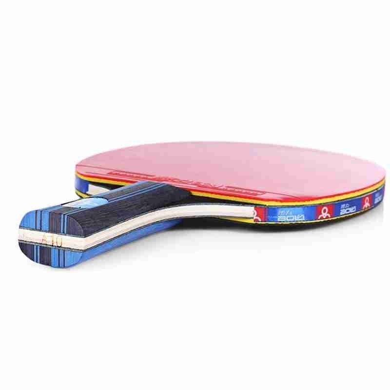 De Raquette de Ping-Pong Ensemble Étudiant Pong Sertie de Paddle Équipement Sport Battant Pong 3 Boules Raquette