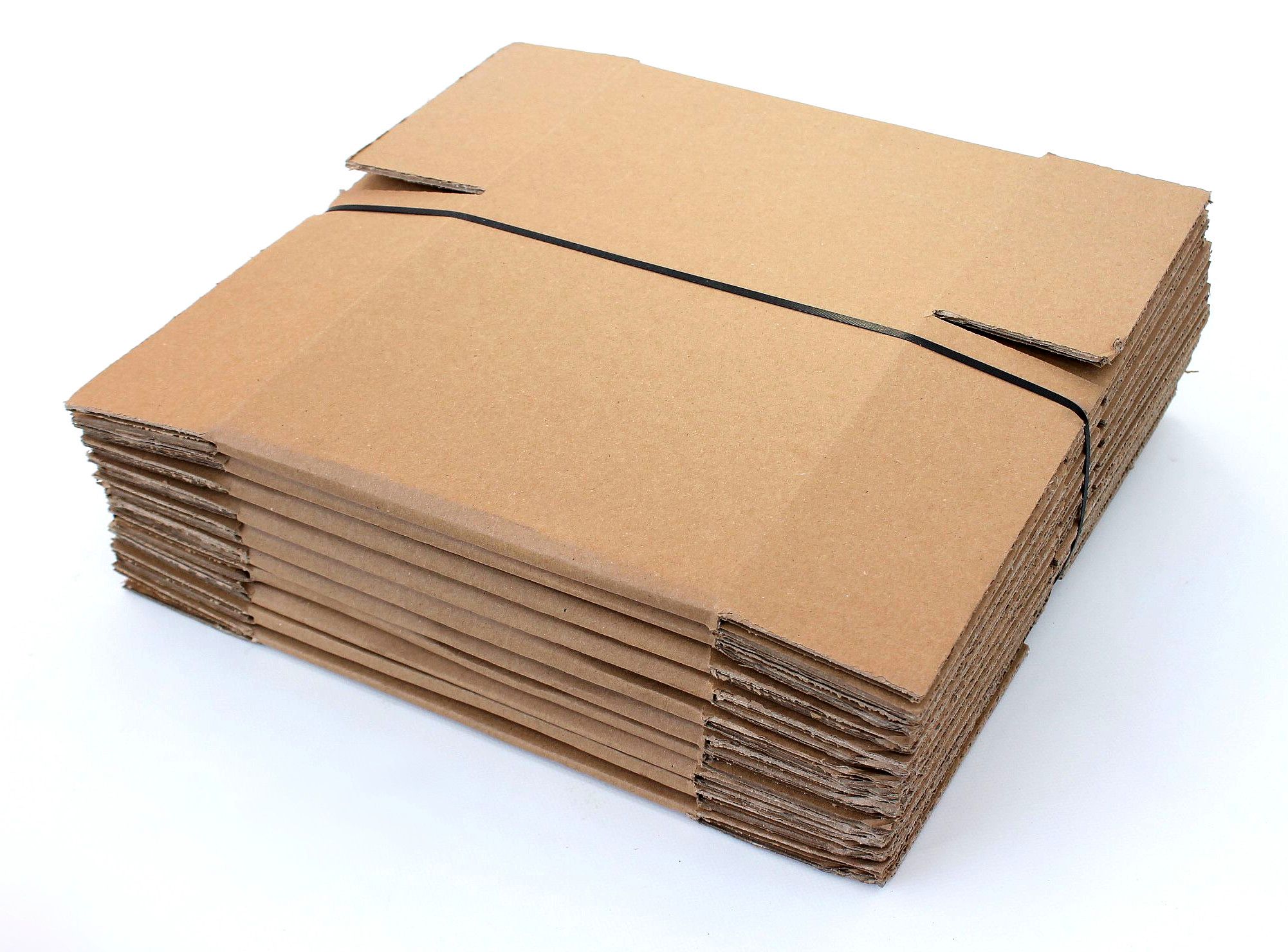 Boîte en carton américain monocanal pour emballage | 22x15x10 cm | Marron | 20 pièces-envois postaux, gestion, déménageurs