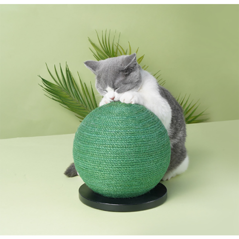 oaza piłka naturalna zabawka-drapaczka dla kota tektura falista koty drapak kotek szlifowanie paznokci interaktywne meble ochronne