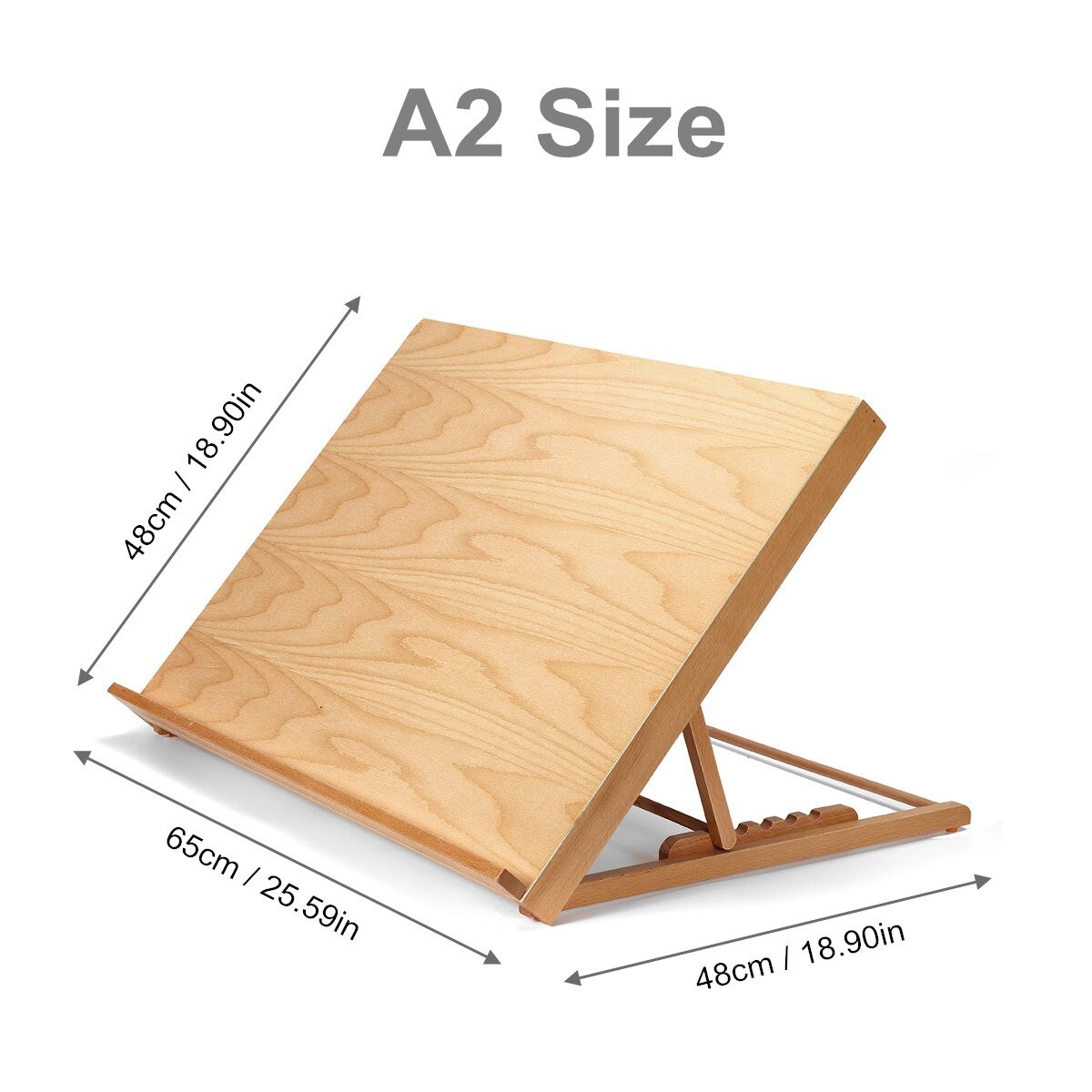 A2 mesa de desenho de madeira portátil esboço estante suporte de madeira desktop 5 nível aquarela óleo cavalete para pintura arte suprimentos