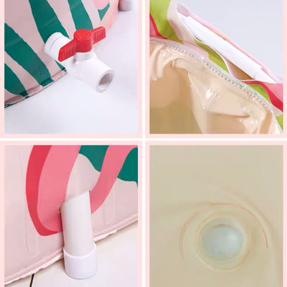 Przenośna wanna wanna sauna składana wolnostojący wanny robić kąpieli łatwa instalacja, ekologiczna wanna łazienka spa zagęścić