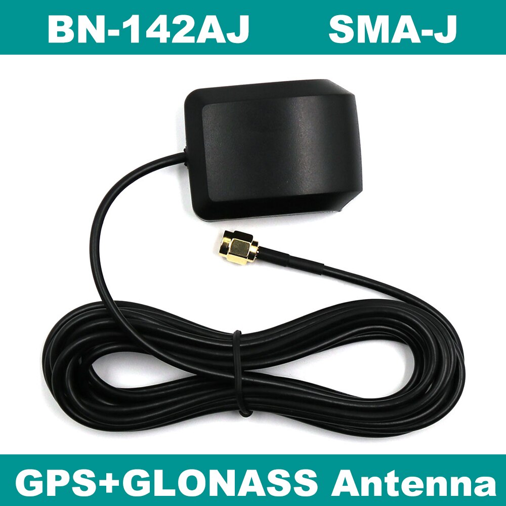 BEITIAN, zewnętrzna GPS GLONASS precyzyjna aktywna antena ceramiczna, antena GNSS, złącze proste SMA, BN-142AJ