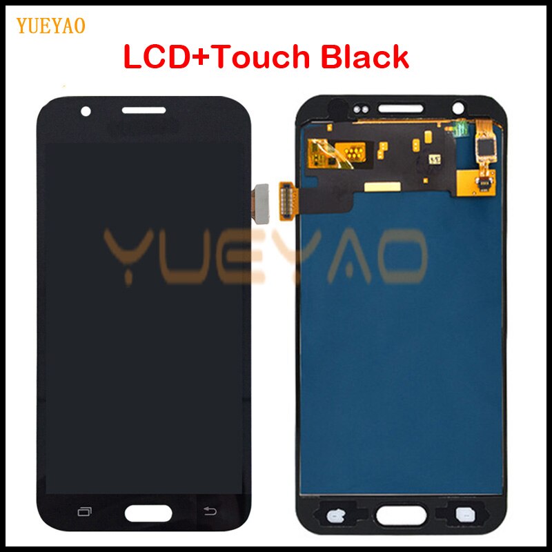 Voor Samsung Galaxy J3 J320 J320A J320F J320M Lcd-scherm Met Touch Screen Digitizer Vergadering Kan Pas De helderheid: LCD Black