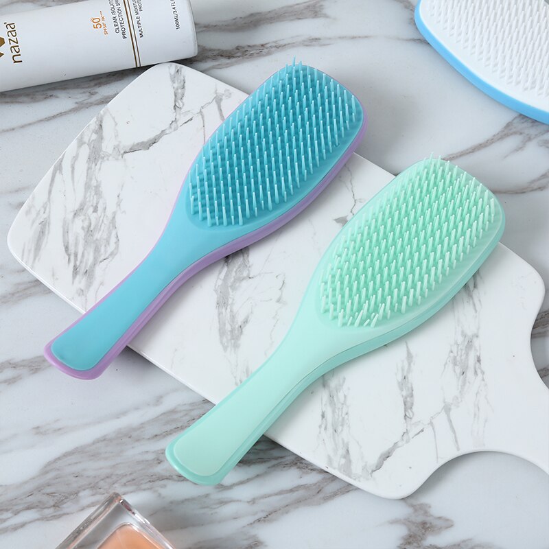 Magic Comb Anti-static Massage Hair Brush No Tangle Detangle Shower TT Combs For Salon Barber Styling Tools Hairdressing