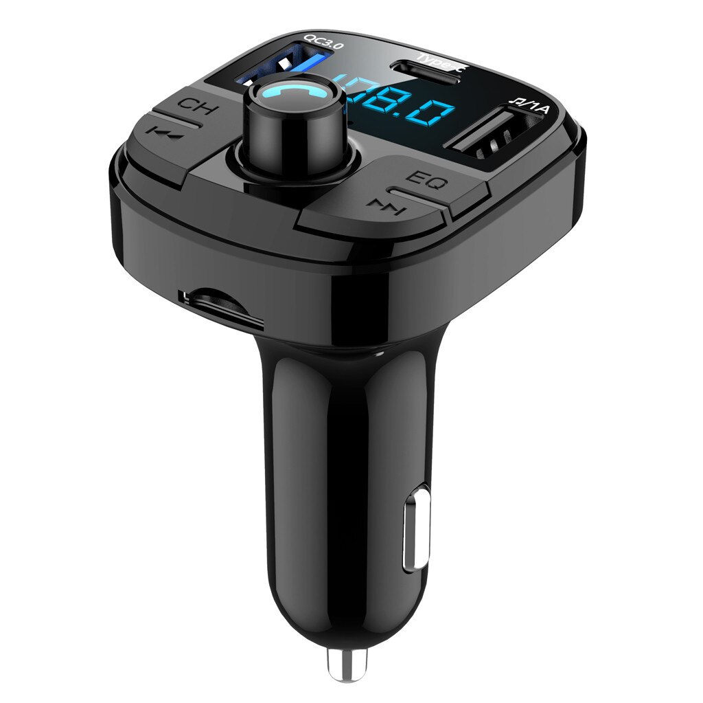Transmetteur FM Bluetooth BT29 pour voiture, lecteur MP3/WMA/WAV/FLAC, chargeur adaptateur Radio FM, directe, , 5.0