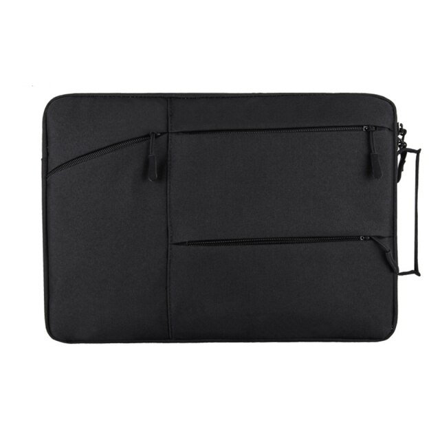 Protective Laptop Sleeve Shoulder Bag Carrying Case For Hp Pro 12 13 15 Inch, Macbook Air, Asus, Acer, Lenovo, Dell: Black-13 INCH